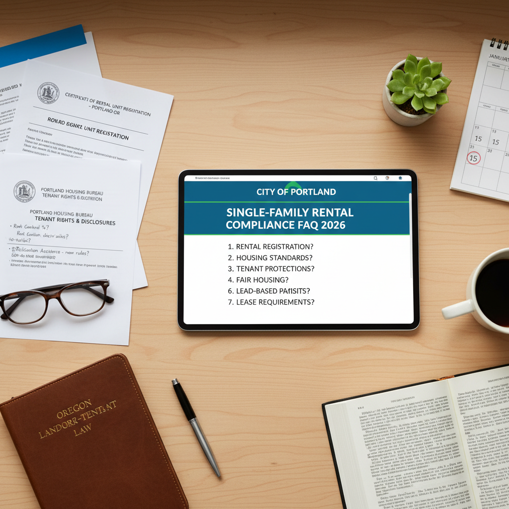 single-family rental compliance faq portland 2026