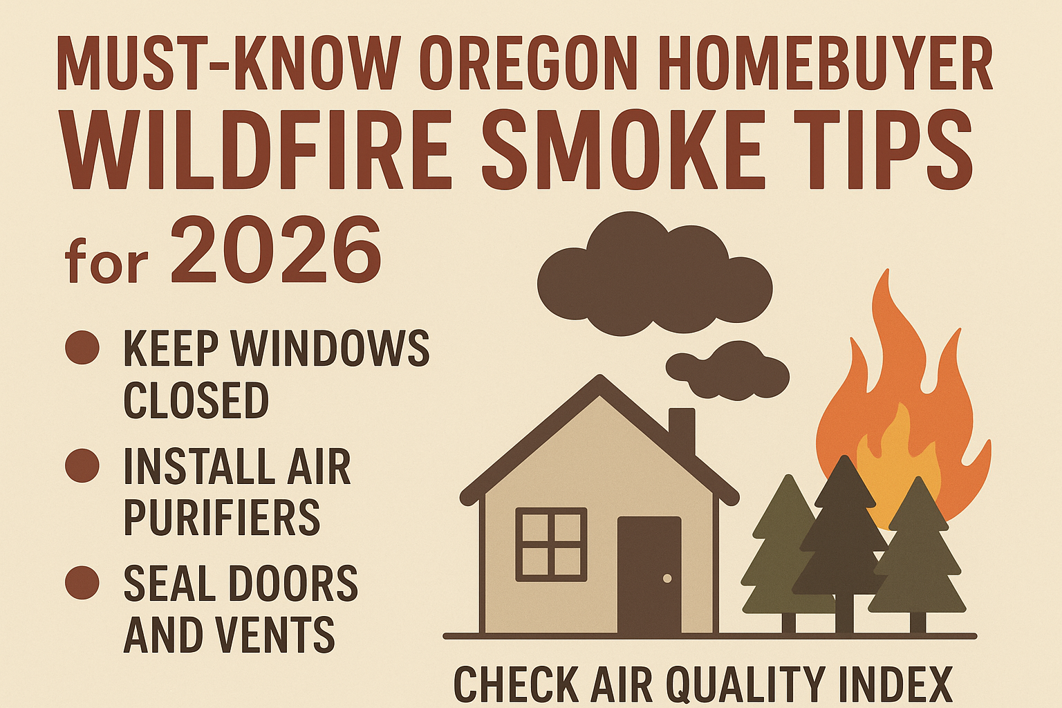oregon homebuyer wildfire smoke tips