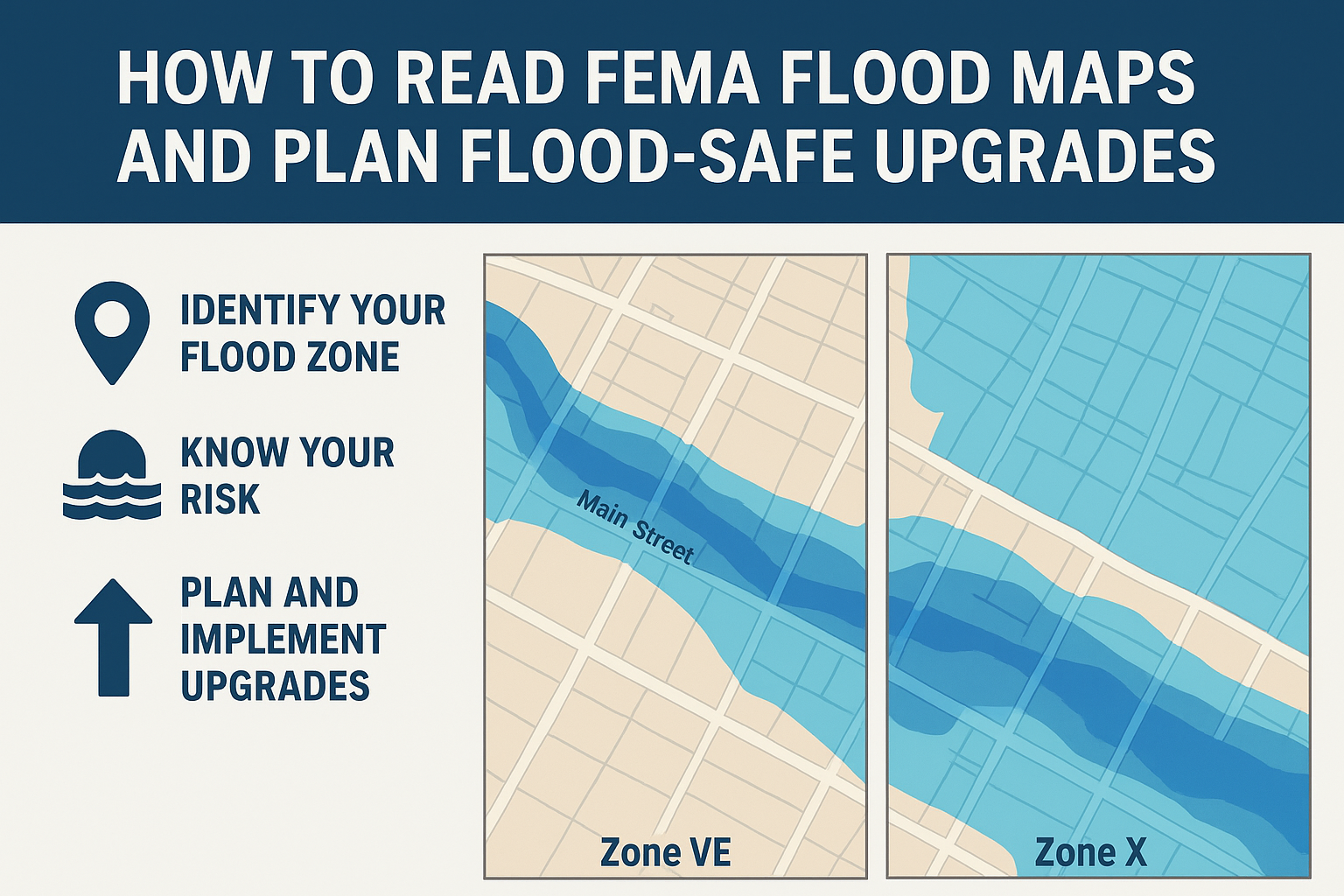 how to read fema flood maps