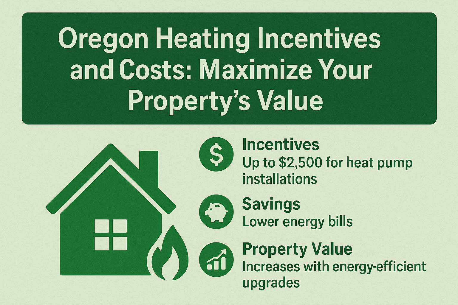 oregon heating incentives and costs